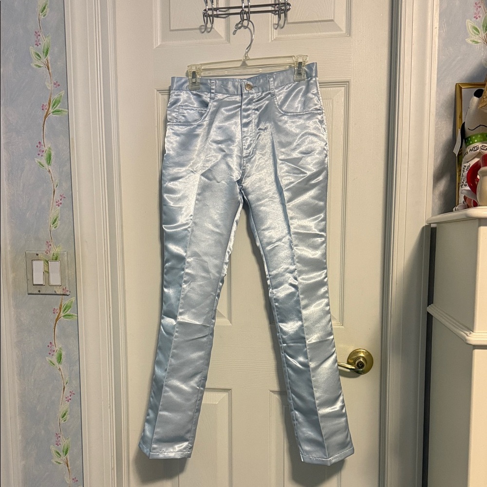 Shimmering Sky Blue Kids Jeans